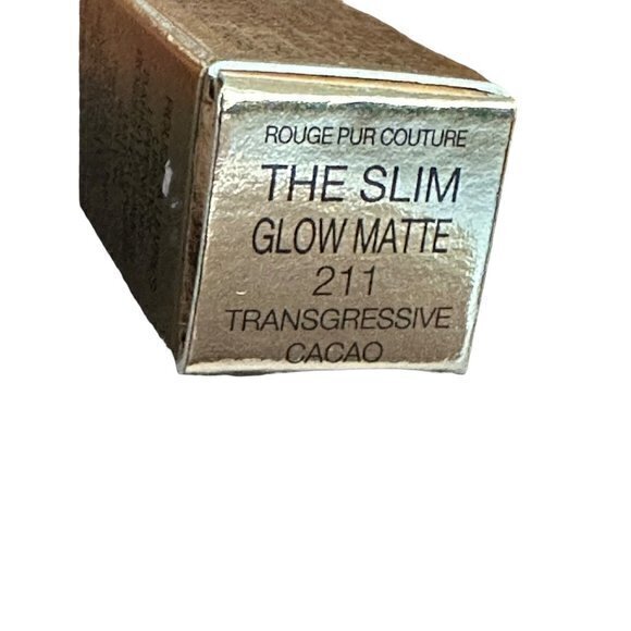 Yves Saint Laurent YSL Rouge Pur Couture Matte Lipstick 211 Transgressive Cacao - Picture 9 of 10